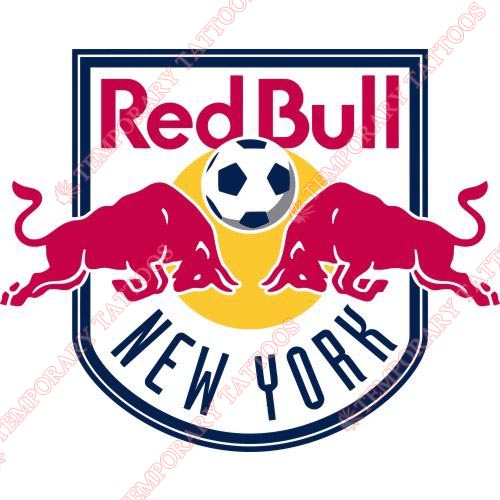 New York Red Bulls Customize Temporary Tattoos Stickers NO.8409